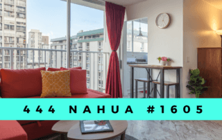ハワイで大家：444 Nahua #1605