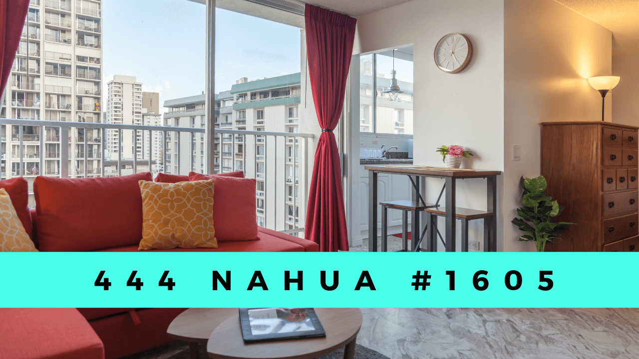 ハワイで大家：444 Nahua #1605