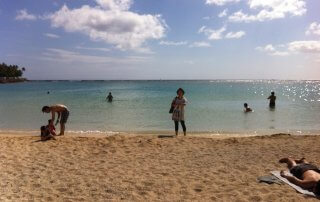 ハワイで大家：2012年移住した当日アラモアナビーチに行ったｗ